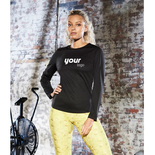 Climbing  - Cool Girlie Long Sleeve T-Shirt Thumbnail